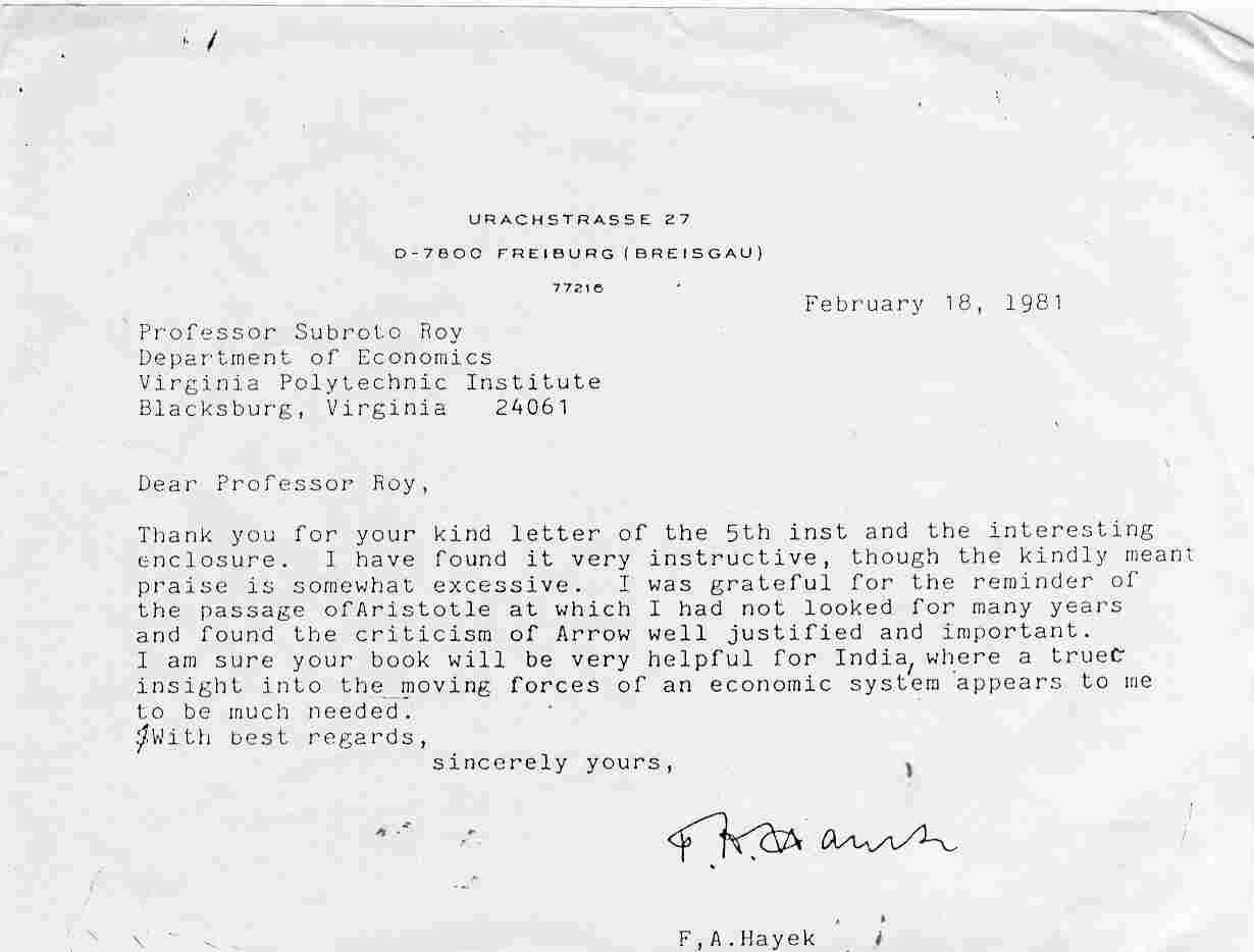 fa-hayek-to-roy-1981